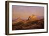 View of the Acropolis from the Pnyx, 1863-Rudolf Müller-Framed Premium Giclee Print