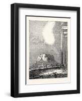 View of the Acropolis-null-Framed Premium Giclee Print