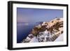 View of the Aegean Sea from the Typical Greek Village of Oia at Dusk, Santorini, Cyclades-Roberto Moiola-Framed Photographic Print