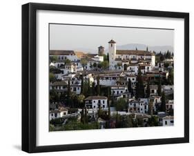 View of the Albaicin, Granada, Andalucia, Spain, Europe-Godong-Framed Photographic Print