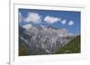 View of the Albanian Alps near Thethi, on the western Balkan peninsula, in northern Albania, Europe-Julio Etchart-Framed Photographic Print