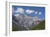 View of the Albanian Alps near Thethi, on the western Balkan peninsula, in northern Albania, Europe-Julio Etchart-Framed Photographic Print