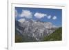 View of the Albanian Alps near Thethi, on the western Balkan peninsula, in northern Albania, Europe-Julio Etchart-Framed Photographic Print