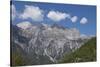 View of the Albanian Alps near Thethi, on the western Balkan peninsula, in northern Albania, Europe-Julio Etchart-Stretched Canvas