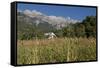 View of the Albanian Alps near Thethi, on the western Balkan peninsula, in northern Albania, Europe-Julio Etchart-Framed Stretched Canvas