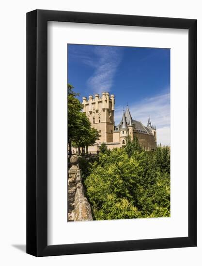 View of the Alc??Zar (Castle) De Segovia-Massimo Borchi-Framed Photographic Print