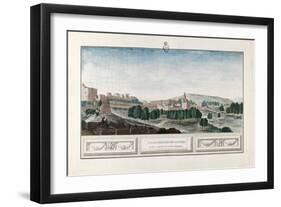 View of the Alhambra in Granada-José de Hermosilla-Framed Giclee Print