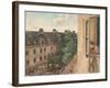 View of the Alservorstadt, 1872-Rudolf von Alt-Framed Giclee Print