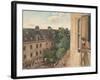 View of the Alservorstadt, 1872-Rudolf von Alt-Framed Giclee Print