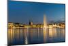 View of the Alster in Hamburg-elxeneize-Mounted Photographic Print