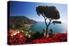 View of the Amalfi Coast from Villa Rufolo in Ravello, Italy-Terry Eggers-Stretched Canvas