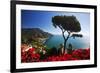 View of the Amalfi Coast from Villa Rufolo in Ravello, Italy-Terry Eggers-Framed Photographic Print