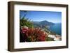 View of the Amalfi Coast from Villa Rufolo in Ravello, Italy-Terry Eggers-Framed Photographic Print