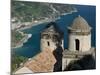 View of the Amalfi Coastline from Villa Rufolo, Ravello, Campania, Italy-Walter Bibikow-Mounted Photographic Print