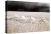 View of the Amazing Salar De Uyuni Salt Flats in Bolivia.-De Visu-Stretched Canvas