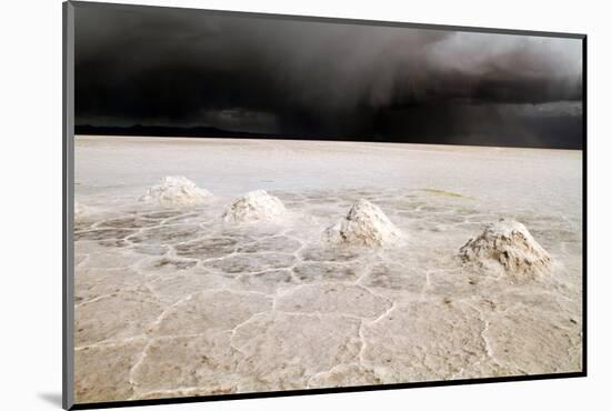 View of the Amazing Salar De Uyuni Salt Flats in Bolivia.-De Visu-Mounted Photographic Print