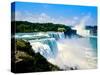 View of the American Falls, Niagara Falls, New York State, USA-null-Stretched Canvas