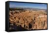View of The Amphitheater from the Navajo Loop Trail in Bryce Canyon National Park, Utah, United Sta-Michael Nolan-Framed Stretched Canvas
