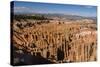 View of The Amphitheater from the Navajo Loop Trail in Bryce Canyon National Park, Utah, United Sta-Michael Nolan-Stretched Canvas