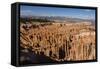 View of The Amphitheater from the Navajo Loop Trail in Bryce Canyon National Park, Utah, United Sta-Michael Nolan-Framed Stretched Canvas