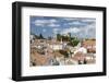 View of the Ancient Castle of Obidos Originated in an Early Roman Settlement, Obidos-Roberto Moiola-Framed Photographic Print