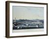 View of the Ancient Port of Genoa from the Sea-Ambroise-Louis Garneray-Framed Giclee Print