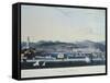 View of the Ancient Port of Genoa from the Sea-Ambroise-Louis Garneray-Framed Stretched Canvas