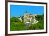 View of the Andrew's Descent in Kiev-connect1-Framed Photographic Print