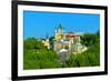 View of the Andrew's Descent in Kiev-connect1-Framed Photographic Print