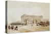 View of the Anichkov Palace in St Petersburg, 1843-Johann Baptist Weiss-Stretched Canvas