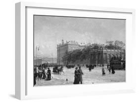 View of the Anichkov Palace, St Petersburg, 1907-Alexander Karlovich Beggrov-Framed Giclee Print