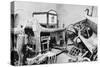 View of the Antechamber of the Tomb of Tutankhamun, Valley of the Kings, Egypt, 1922-null-Stretched Canvas