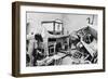 View of the Antechamber of the Tomb of Tutankhamun, Valley of the Kings, Egypt, 1922-null-Framed Photographic Print