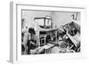 View of the Antechamber of the Tomb of Tutankhamun, Valley of the Kings, Egypt, 1922-null-Framed Photographic Print