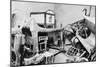 View of the Antechamber of the Tomb of Tutankhamun, Valley of the Kings, Egypt, 1922-null-Mounted Photographic Print