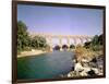 View of the Aqueduct, Built circa 19 BC-null-Framed Giclee Print