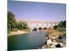 View of the Aqueduct, Built circa 19 BC-null-Mounted Giclee Print