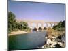 View of the Aqueduct, Built circa 19 BC-null-Mounted Giclee Print