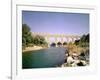 View of the Aqueduct, Built circa 19 BC-null-Framed Giclee Print