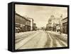 View of the Arbat Street from the Church of the Life-Giving Trinity, Moscow, Russia, 1888-null-Framed Stretched Canvas