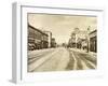 View of the Arbat Street from the Church of the Life-Giving Trinity, Moscow, Russia, 1888-null-Framed Giclee Print