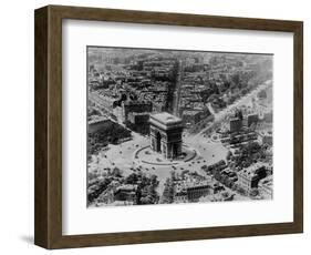 View of the Arc De Triomphe-null-Framed Photographic Print