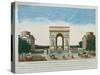 View of the Arc De Triomphe-Basset-Stretched Canvas