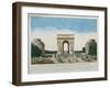 View of the Arc De Triomphe-Basset-Framed Giclee Print