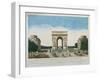 View of the Arc De Triomphe-Basset-Framed Giclee Print