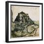 View of the Arco Valley in the Tyrol-Albrecht Dürer-Framed Art Print