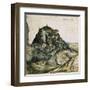 View of the Arco Valley in the Tyrol-Albrecht Dürer-Framed Art Print