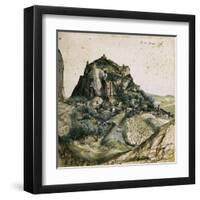 View of the Arco Valley in the Tyrol-Albrecht Dürer-Framed Art Print