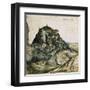 View of the Arco Valley in the Tyrol-Albrecht Dürer-Framed Art Print