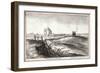 View of the Area around New River Head, Finsbury, London, 1665-Wenceslaus Hollar-Framed Giclee Print